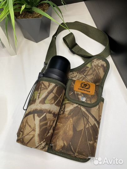 Походный набор в сумке (термос, фляжка)