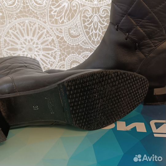 Полусапожки женские 39 размер демисезонные