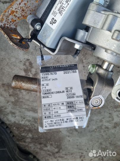 Рулевая колонка Nissan Note HE12 HR12DE