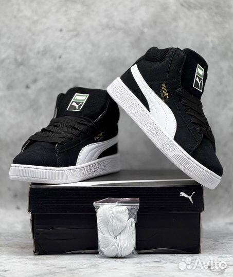 Кроссовки мужские зимние puma suede xl на меху