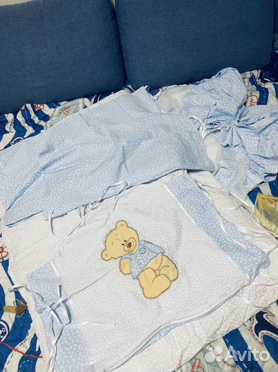 Полный комплект в детскую кроватку