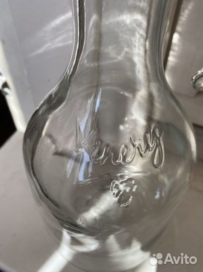 Кувшин графин 1 литр бутылка с крышкой