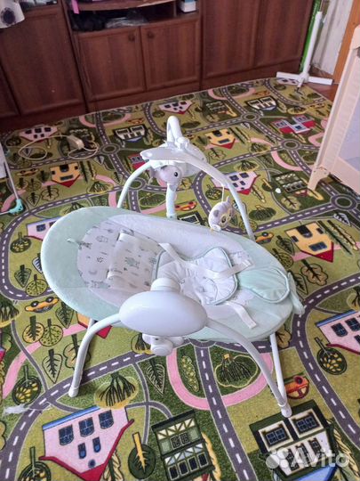 Детские электронные качели для новорожденных