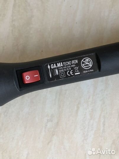 Плойка GA.MA tecno iron для афрокудрей