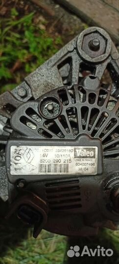 Генератор renault trafic