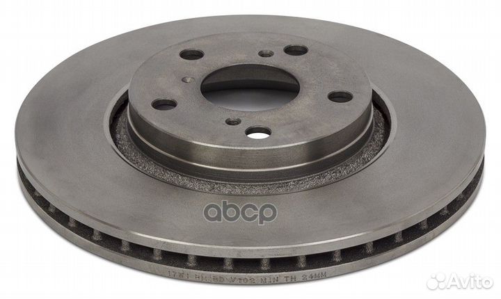 Диск тормозной передний вентилируемый (1шт.) BD