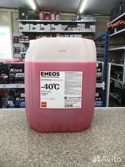 Антифриз Eneos Ultra Cool розовый (Pink) G12+ 20кг