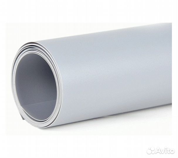 Фон пластиковый FST 60х130 серый матовый