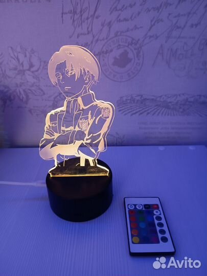 3d ночник аниме