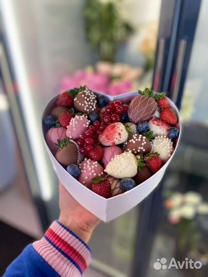 Клубника в шоколаде Сердце