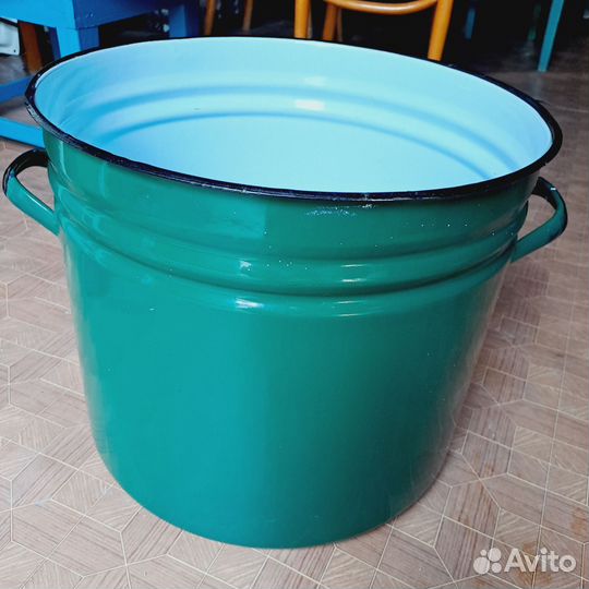 Кастрюля эмалированная 40 литров