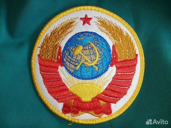 Шеврон-нашивка СССР и Россия, ретро 