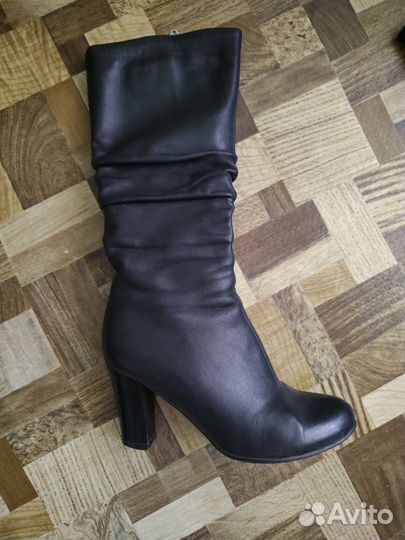 Сапоги женские натуральная кожа