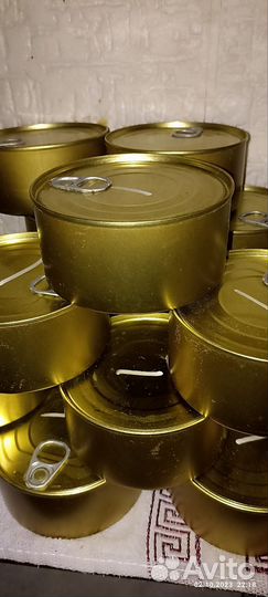 Тушёнка из мяса лося и кабана