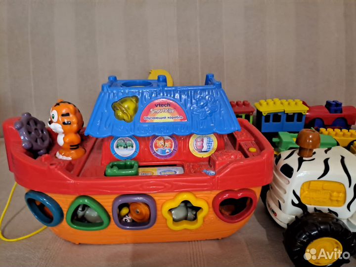 Игрушки пазлы книжки