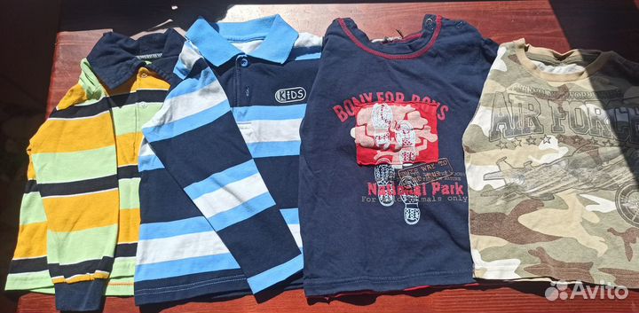 Вещи на мальчика пакетом и по отдельности 2 3года