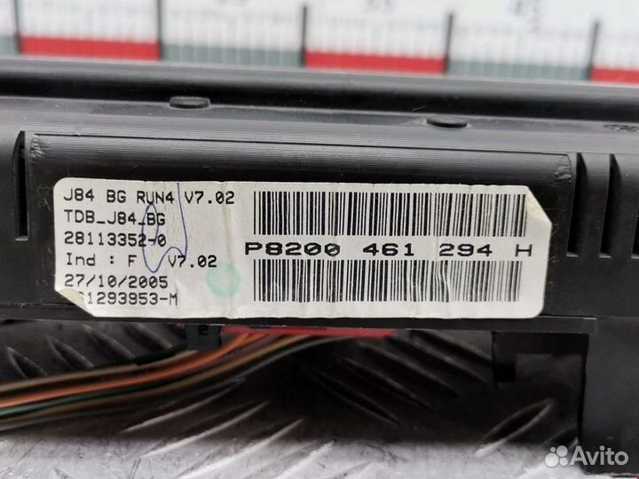 Панель для Renault Scenic 2