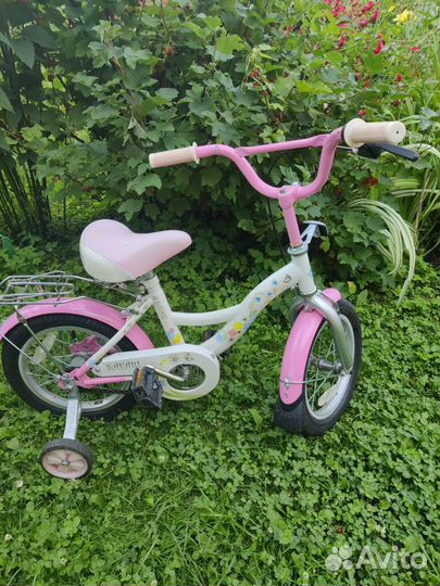 Детский велосипед 14 дюймов для девочки