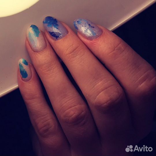 Маникюр/педикюр с покрытием гель лак