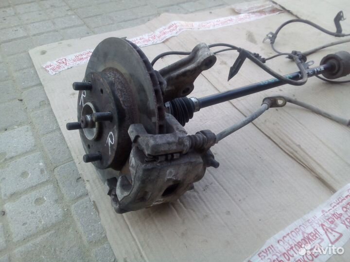 Привод правый со ступицей Toyota Passo KGC10 1krfe