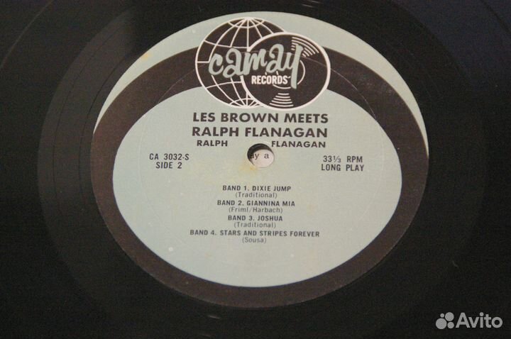 Пластинка Les Brown Meets Ralph Flanagan USA 1962