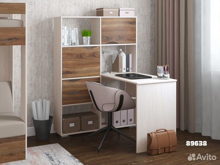 Стол компьютерный угловой Лаворо лев