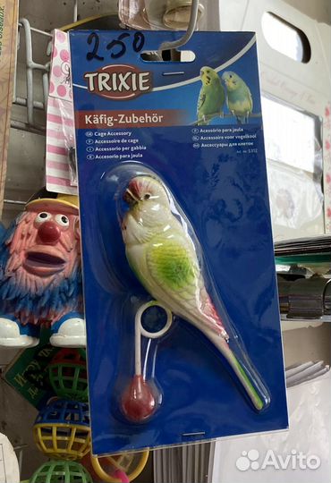 Клетка для попугая, игрушка и две лесенки. новые
