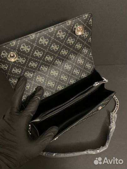 Сумка Guess Meridian женская новая в черном цвете