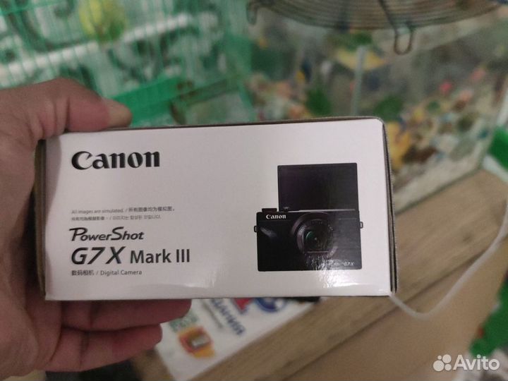 Canon powershot g7x mark iii новый