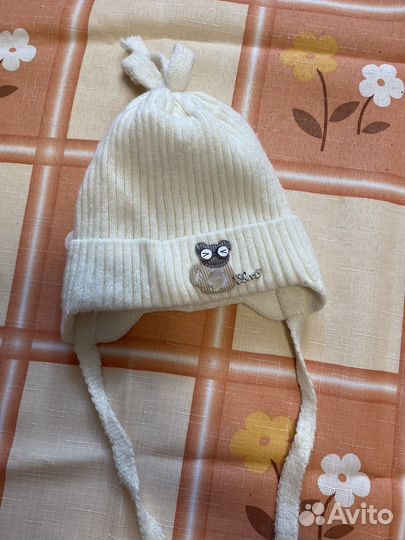 Шапка для девочки осенняя