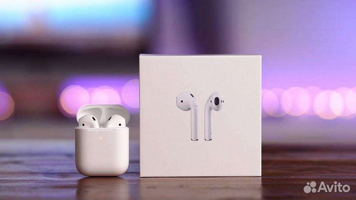 AirPods 2 Lux Беспроводные наушники 1:1 оригинал