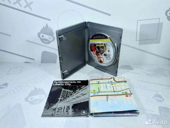 Диск для PS3 Grand Theft Auto IV (GTA 4) б/у