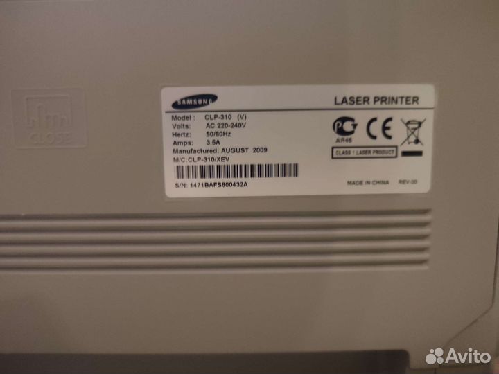Цветной лазерный принтер samsung