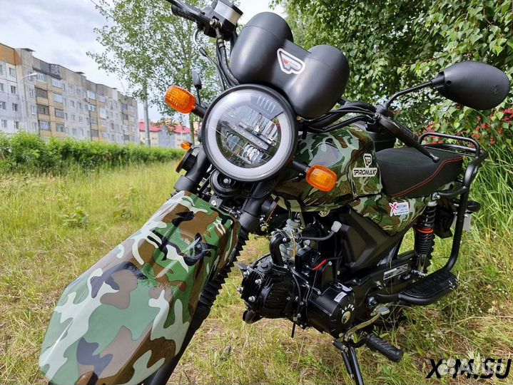 Мопед promax alpha offroad 150 LUX (LED)