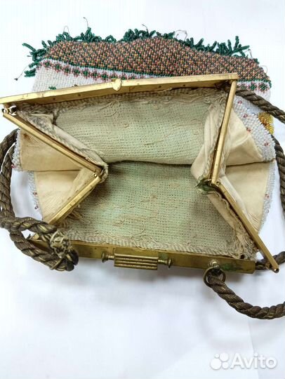 Старинная бисерная сумочка