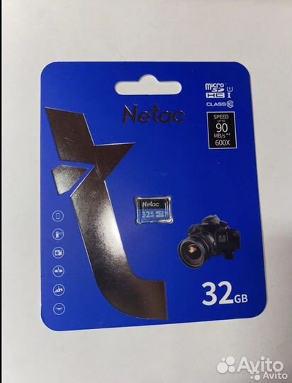 Карта памяти MicroSD 32 gb