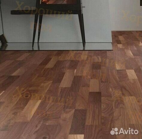 Паркетная доска орех американский