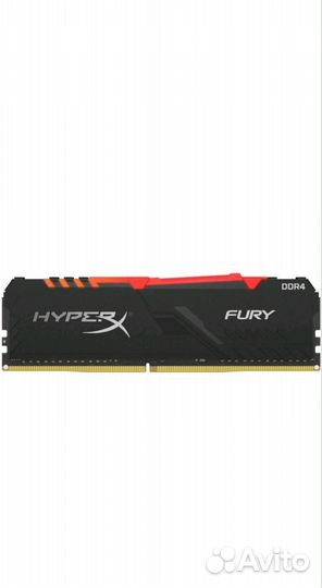 Оперативная память HyperX Fury RGB 8 гб DDR4