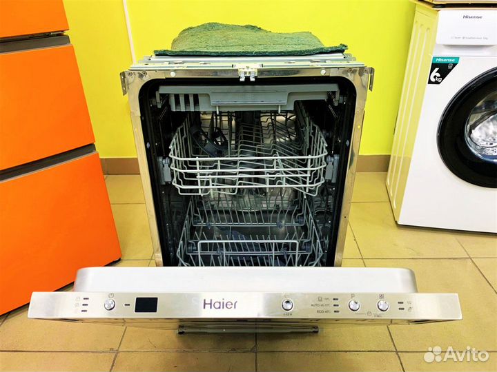Посудомоечная машина узкая бу Haier. Гарантия