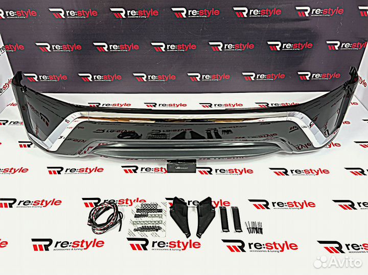 Губа передняя Land Cruiser c16г