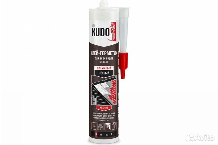 Клей-герметик kudo битумный для всех видов кровли