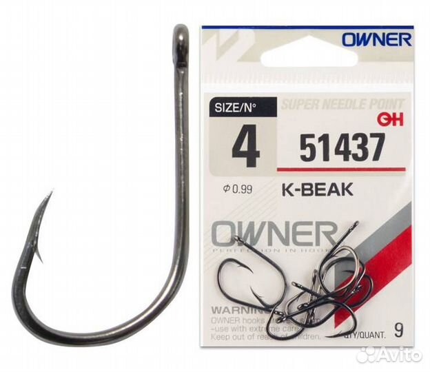 Крючок Owner 51437 (Оригинал)