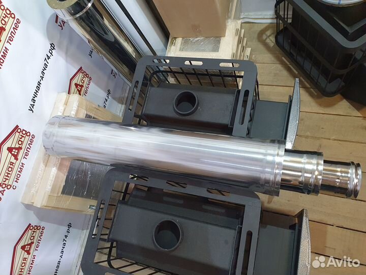 Труба для дымохода L-1м