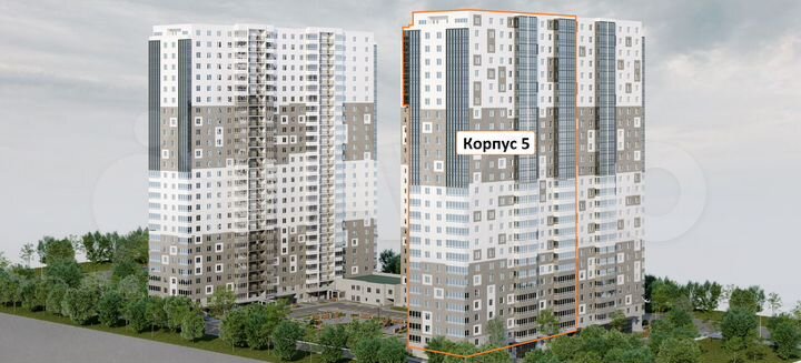 3-к. квартира, 98 м², 21/27 эт.