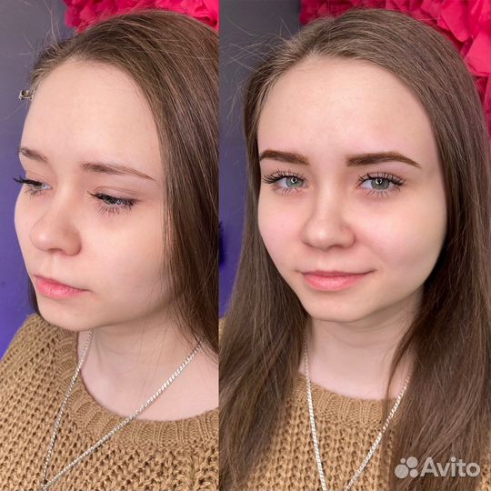 Коррекция бровей