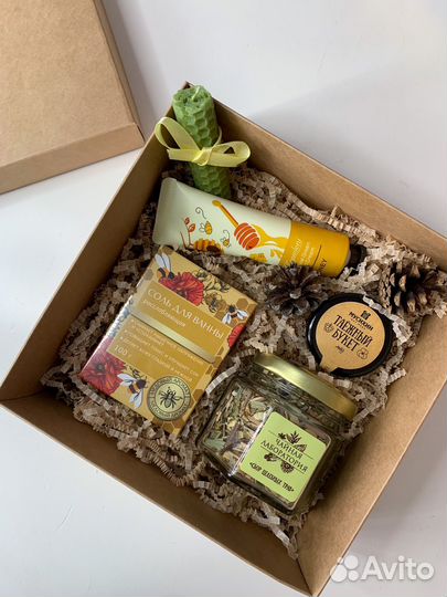 Подарочный бокс с медом