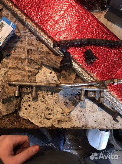 Топливная рампа ваз форсунки