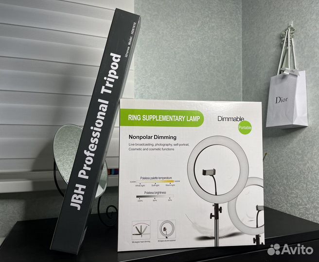 Кольцевые лампы Новые