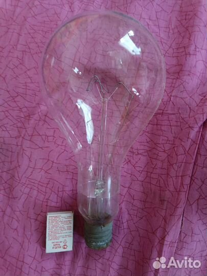 Лампа большая раритет