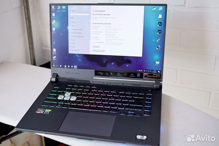 Игровой ноутбук asus rog strix g15 QM-HF-336